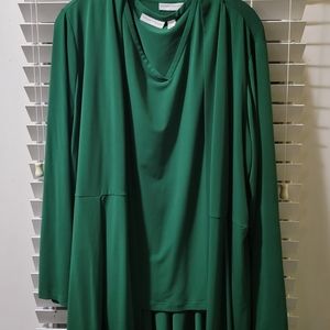 Susan Graver tank and cardigan set